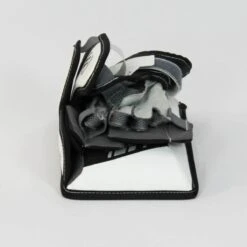 Warrior Ritual G3 Youth Goalie Blocker - Demo A -Hockey Gear Zone warrior blockers demo warrior ritual g3 youth goalie blocker demo a white regular 15169467416642