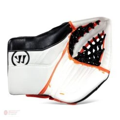 Warrior Ritual G5 Junior Goalie Catcher - Source Exclusive -Hockey Gear Zone warrior catchers warrior ritual g5 junior goalie catcher source exclusive white black orange regular 28743627276354