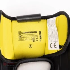 Warrior Ritual X3 E+ Intermediate Goalie Knee Pads -Hockey Gear Zone warrior knee pads warrior ritual x3 e intermediate goalie knee pads int 27972417192002