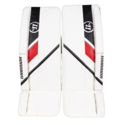 Warrior Ritual G5 Intermediate Goalie Leg Pads -Hockey Gear Zone warrior leg pads warrior ritual g5 intermediate goalie leg pads white black red 30 1 28766285529154