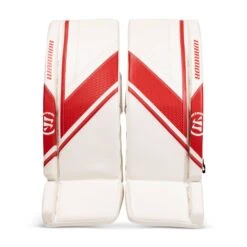 Warrior Ritual G6 E+ Junior Goalie Leg Pads -Hockey Gear Zone warrior leg pads warrior ritual g6 e junior goalie leg pads white red 26 1 30201742458946