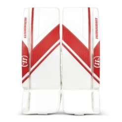 Warrior Ritual G6 E+ Senior Goalie Leg Pads -Hockey Gear Zone warrior leg pads warrior ritual g6 e senior goalie leg pads white red 32 1 5 29086635360322