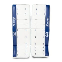 Warrior Ritual GT2 Junior Goalie Leg Pads - Source Exclusive -Hockey Gear Zone warrior leg pads warrior ritual gt2 junior goalie leg pads source exclusive white blue 28 1 28744345518146